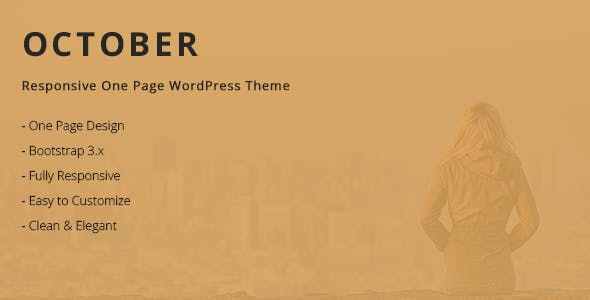 NulledsNet's tweet image. [Nulled] October – Responsive One Page WordPress Theme Download nulleds.net/wordpress/null…