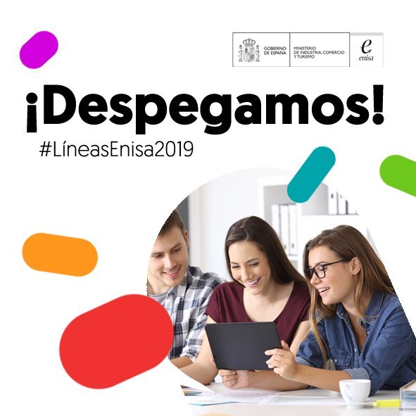 99 millones de euros para <a href="/enisa/">enisa</a> Líneas 2019
25 millones de euros para #Neotec 2019 de @CDTIoficial   
bit.ly/2Gf5hyH #Startups #Innovación #Ayudas #Financiación #EmpresasInnovadoras 
vía <a href="/emprenemjunts/">Emprenemjunts</a>