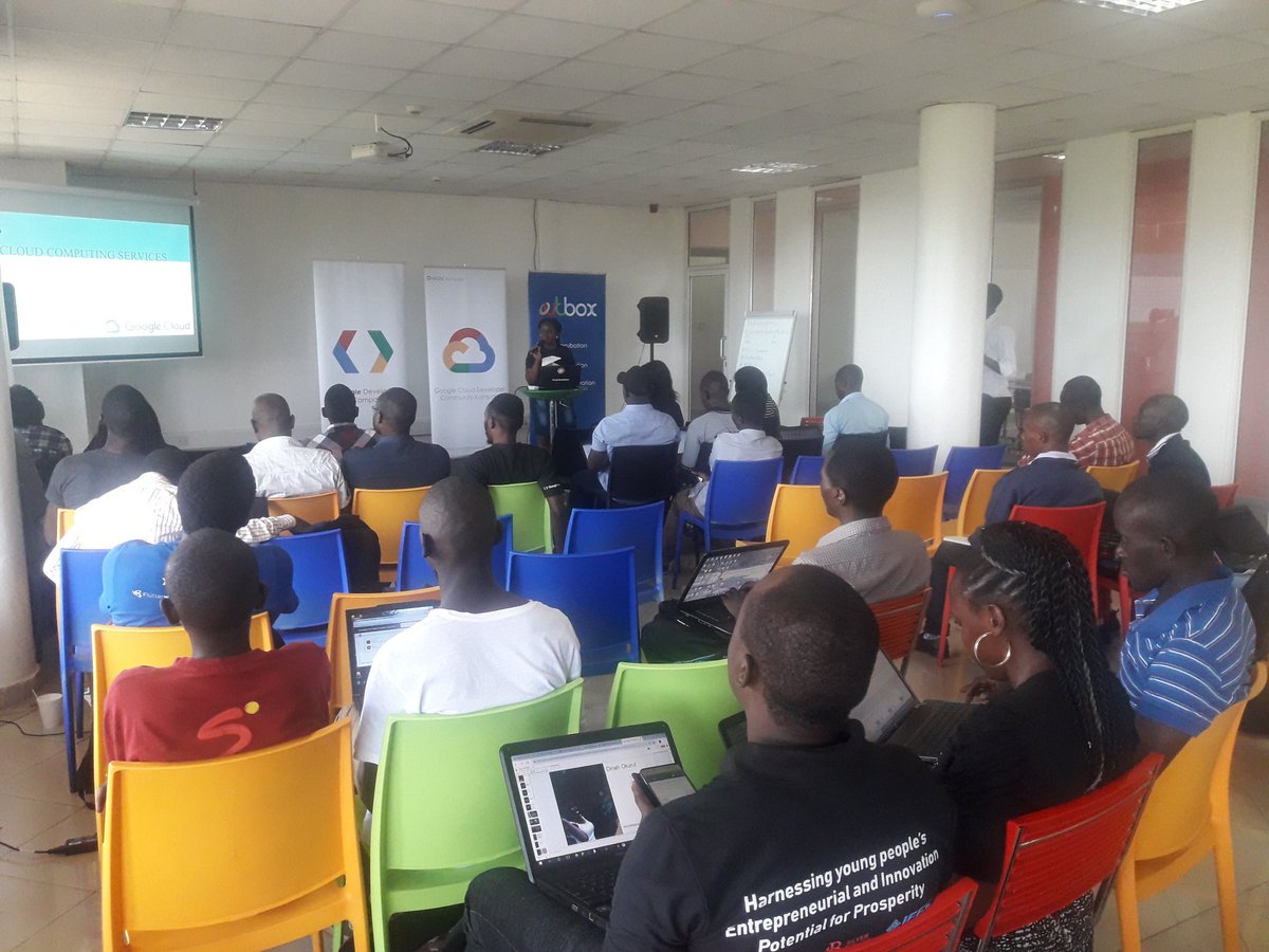 soloopio's tweet image. As part of the #IWD19 celebration, today we have teams from the @GCDCKampala Google Cloud Mentorship Program present what they have learnt, with ladies taking the lead. @OutboxHub @aniediudo @Olaiw0la @JanetJanx @Vincelona @inno_asiimwe