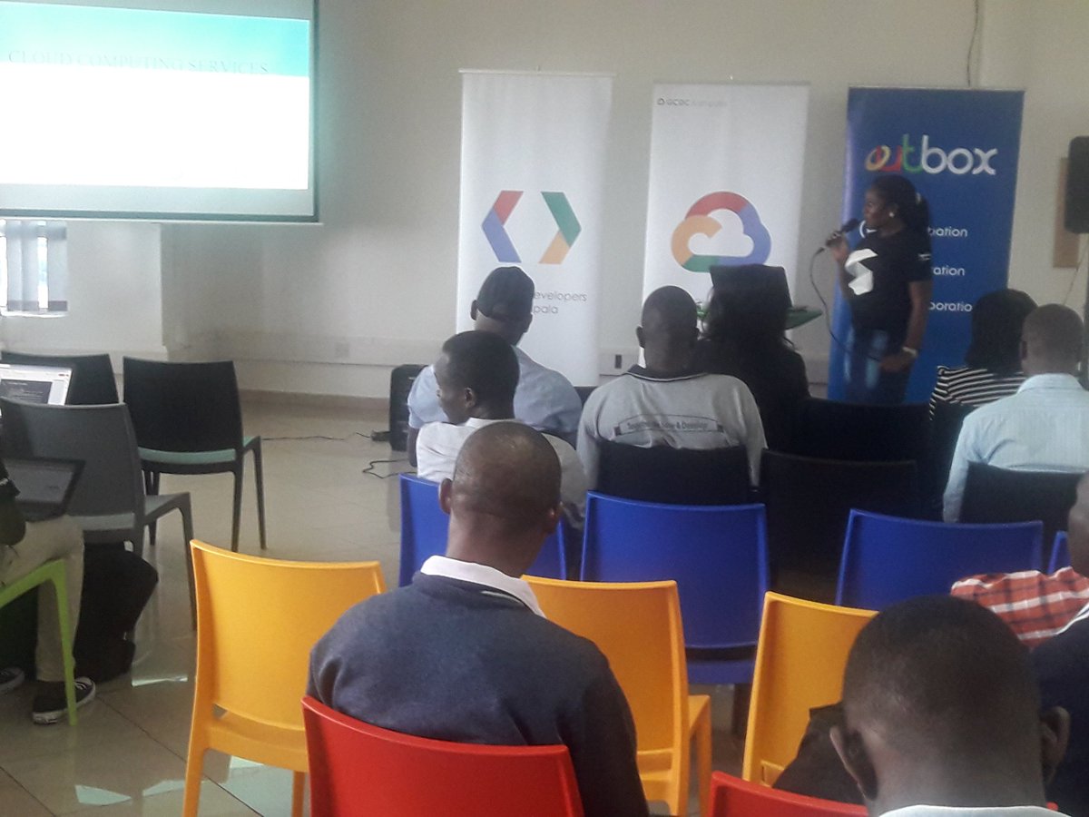 soloopio's tweet image. As part of the #IWD19 celebration, today we have teams from the @GCDCKampala Google Cloud Mentorship Program present what they have learnt, with ladies taking the lead. @OutboxHub @aniediudo @Olaiw0la @JanetJanx @Vincelona @inno_asiimwe