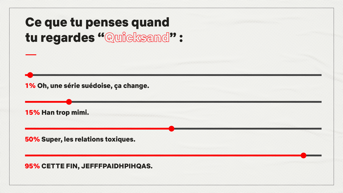 NetflixFR's tweet photo. Quicksand en résumé : https://t.co/UpkcqIPRrS