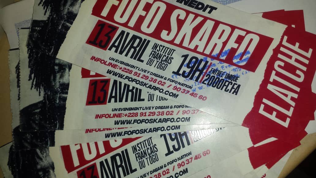 Ce soir #13Avril #ELATCHÈ <a href="/FofoSkarfo/">Fofo Skarfo</a> 🔥🔥🔥
INSTITUT FRANÇAIS DU TOGO, 19H