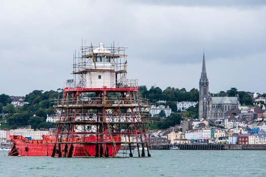 #Otd 1780: Birth in #Dublin of Alexander Mitchell, engineer who from 1802 was blind! Inventor of the screw-pile lighthouse. Family moved to #Belfast while he was a child. Educated <a href="/BelfastRoyalAc/">BelfastRoyalAcademy</a>. Methods used all over world! 📷 Spit Bank Lighthouse, #Cobh, Co #Cork. @Love_Antrim