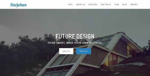 NulledsNet's tweet image. [Nulled] Nurjahan – Creative Architecture &amp;amp; Interior HTML5 Template Download nulleds.net/site-templates…