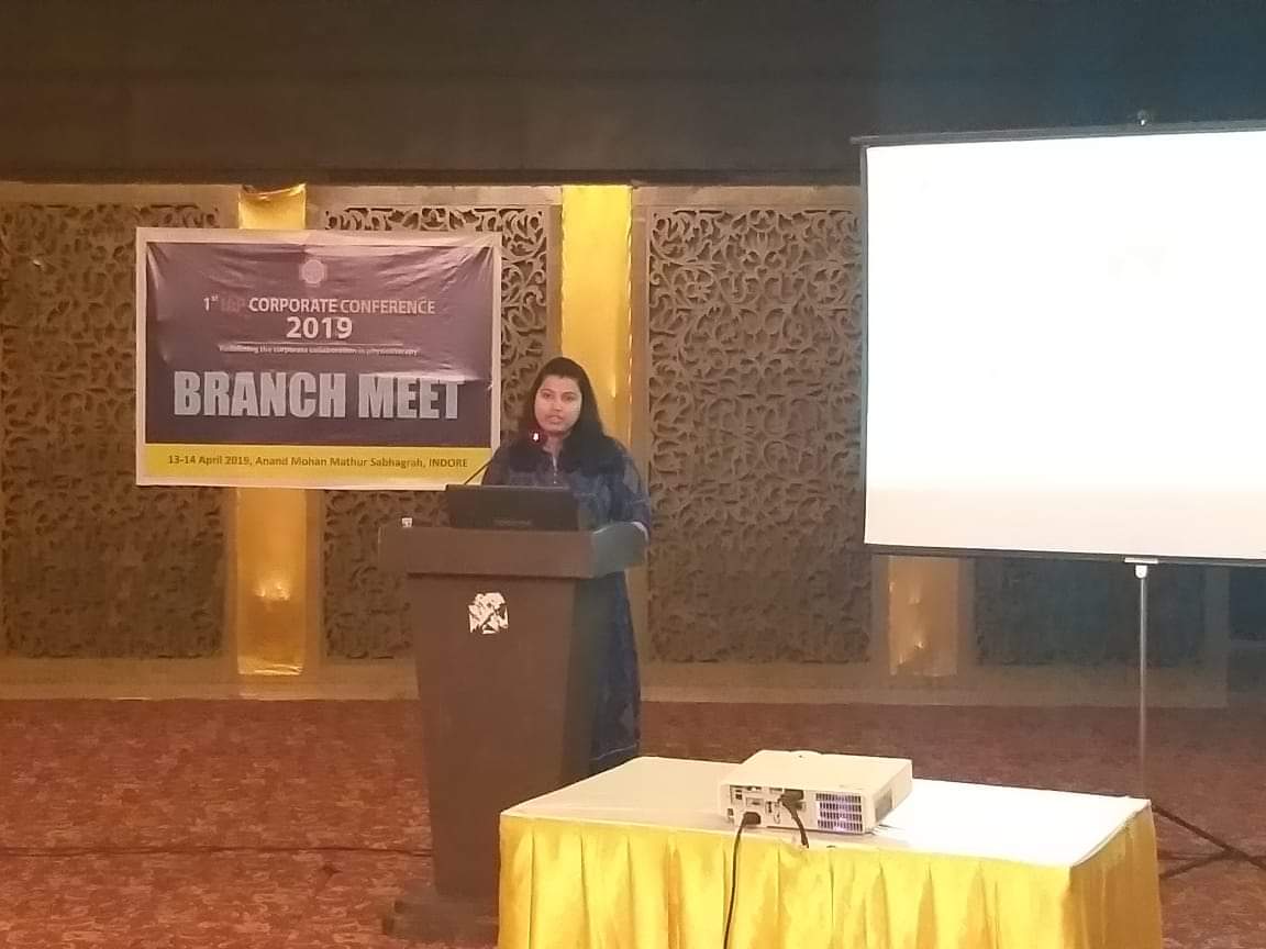 Curamos_Physio's tweet photo. The start of #IAPCorporateConference2019 at #Indore, witnessed State Presentations. Dr. @SmaranikaDas3 presented the activity log & future road-map on behalf of #GoaState of @IapWomenCell. We appreciate the efforts of all the state teams.
#IAPWCGoaState #IAPWomenCellGoa #IAPWCGoa https://t.co/7msfHUaf9G