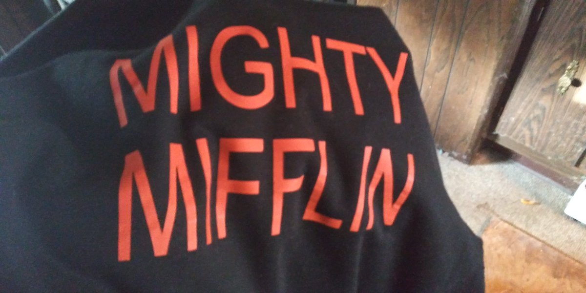 DHomedepot's tweet photo. Looks like I will be rockin' his again soon! #SteelCitySquad #MightyMifflin #MET https://t.co/WtDNogPY14