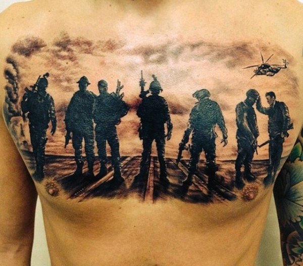 army infantry tattoo ideas