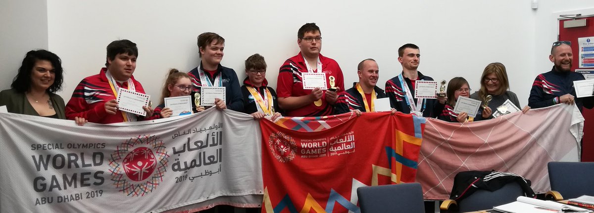 Team Yorkshire and Humberside with their medals, certificates and smiles! #TeamSOGB