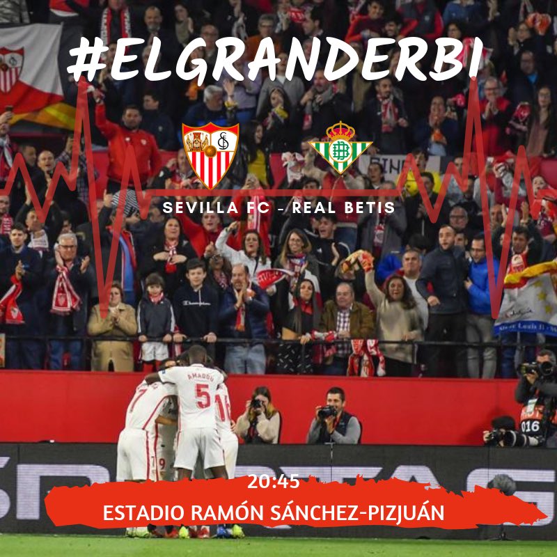 Se juega con el corazón ⚽️🔴⚪️ #ElGranDerbi #sevillafc #laliga #vamosmisevilla #gladiador #rm7
