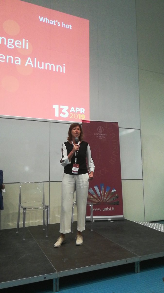 GabrielScalera's tweet photo. Cinzia Angeli, Presidente USiena Alumni "Nulla è permanente tranne il cambiamento"
#LOFU19 #redtopic #13Aprile

@usienalumni  @unisiena @ubes @usops @uradio https://t.co/iP6qw7PdPF