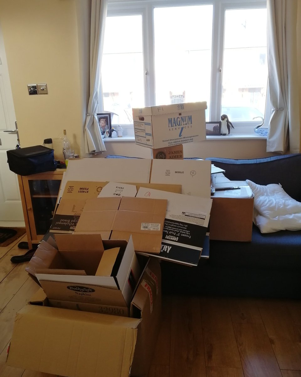 mylifetolead's tweet photo. Let the packing commence....

#movinghouse #nextstep #boxes #lotsofboxes #toomuchcrap #keeporthrow #recycleorreuse https://t.co/ttwy2DxXGe