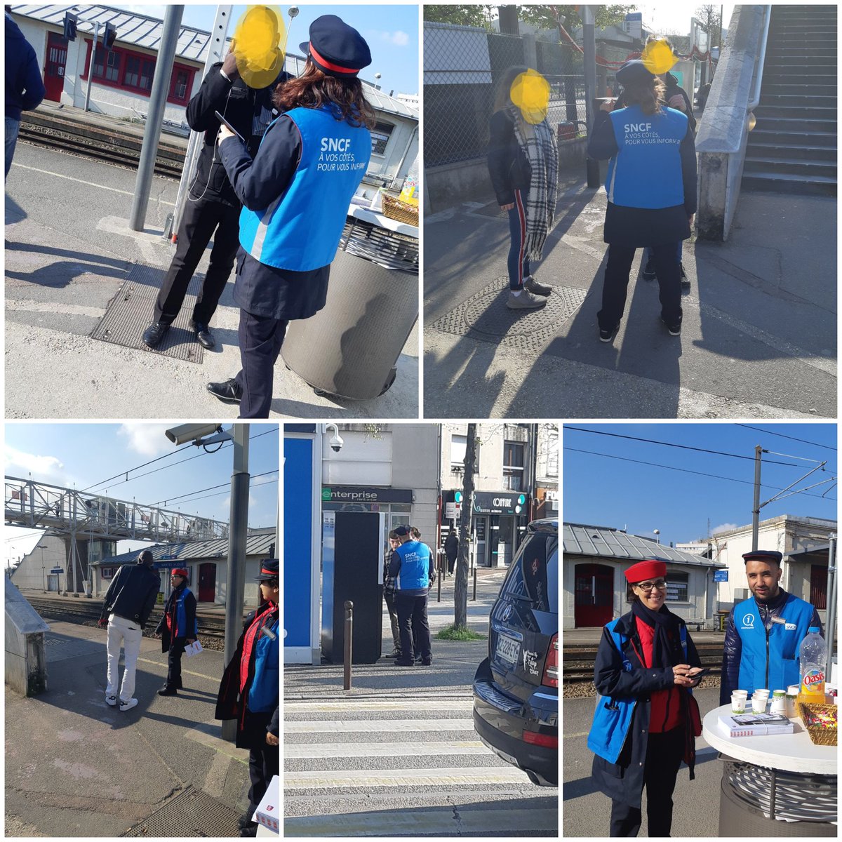 Dezusinge1's tweet photo. A Mantes la jolie nos agents vous informent sur les travaux et vous donnent les infos nécessaires pour gagner en autonomie sur vos prochains déplacements 😉
@Andriessensmel 
@cydou78 
@TeamMantes 
@secteurmantes https://t.co/ZyDcCCNEoV