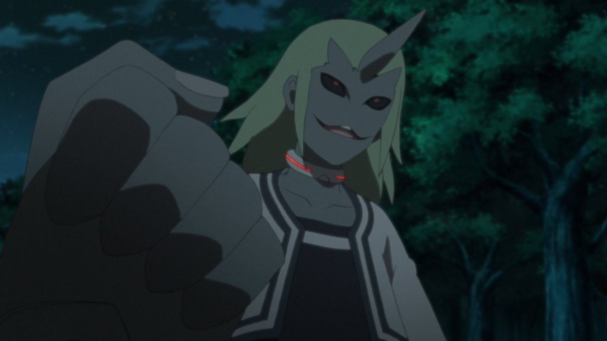アニメ Boruto ボルト 公式 على تويتر 明日の夕方5 30からは 第102話 乱戦 が放送です 重吾を助けに行ったボルトと水月を前に 本性を現したトサカ その頃 サラダ達とスミレ達もササミ モモと対敵 敵の目的を一体 お楽しみに ぴえろh Boruto