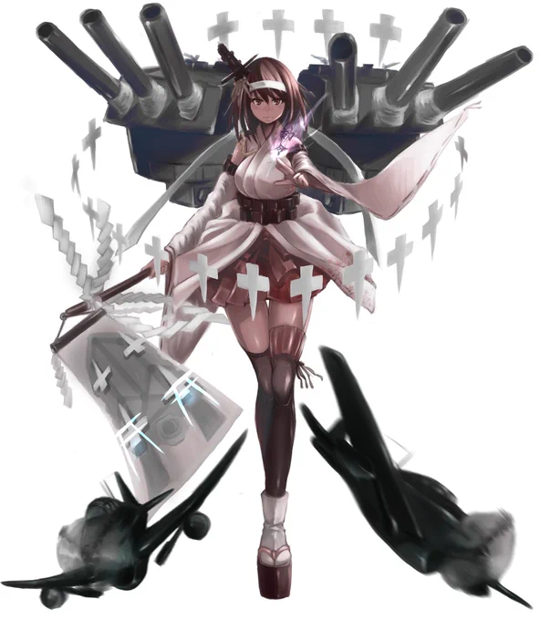 #俺の描いたかわいい山城を見てくれ 