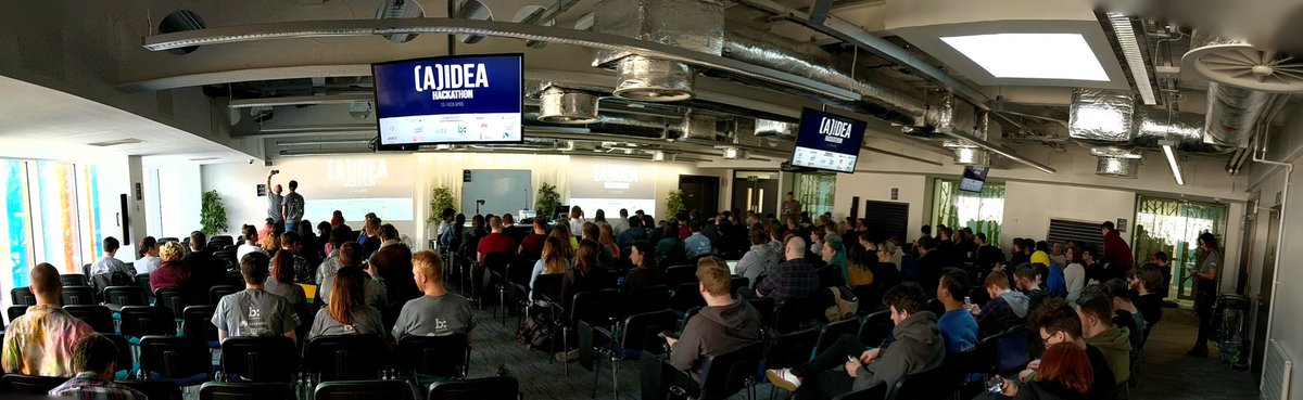 fcw11's tweet photo. Excited to be part of the biggest Hackathon in Northern Ireland #ainiforgood https://t.co/GZtlYDcUYJ