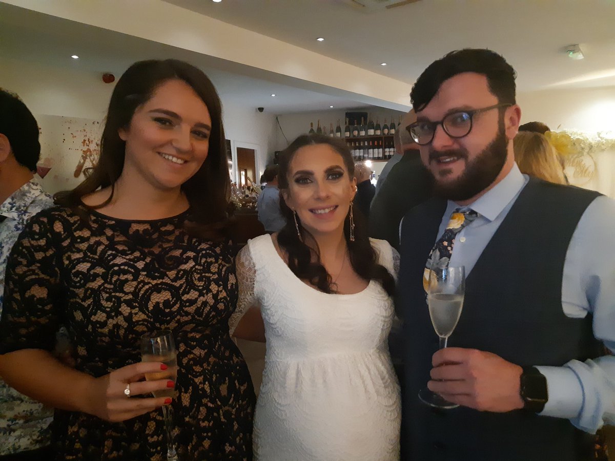 elliewhitt's tweet photo. Such a perfect day yesterday for a wedding (not mine obvs) and a reunion with my old office buddies! ππ°π #weddingday #PhDsquad #EHUpsychreunion https://t.co/IaNLJb1wnx