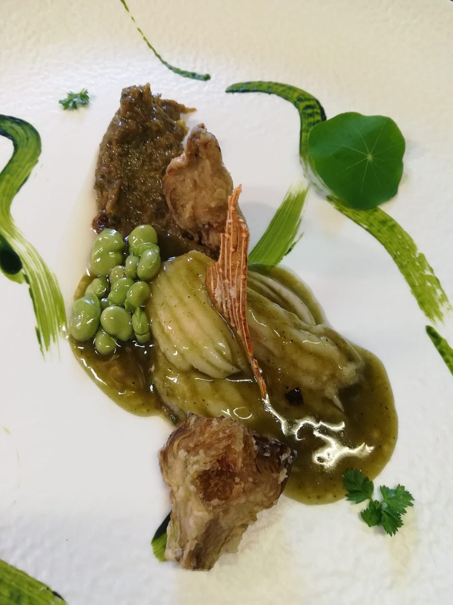 DaicaRestaurant's tweet photo. Un plato de primavera de ultima incorporación en el menú #Gastronomia #degustación #seafood #cheflife #Llubi https://t.co/jTwbFLI5MZ