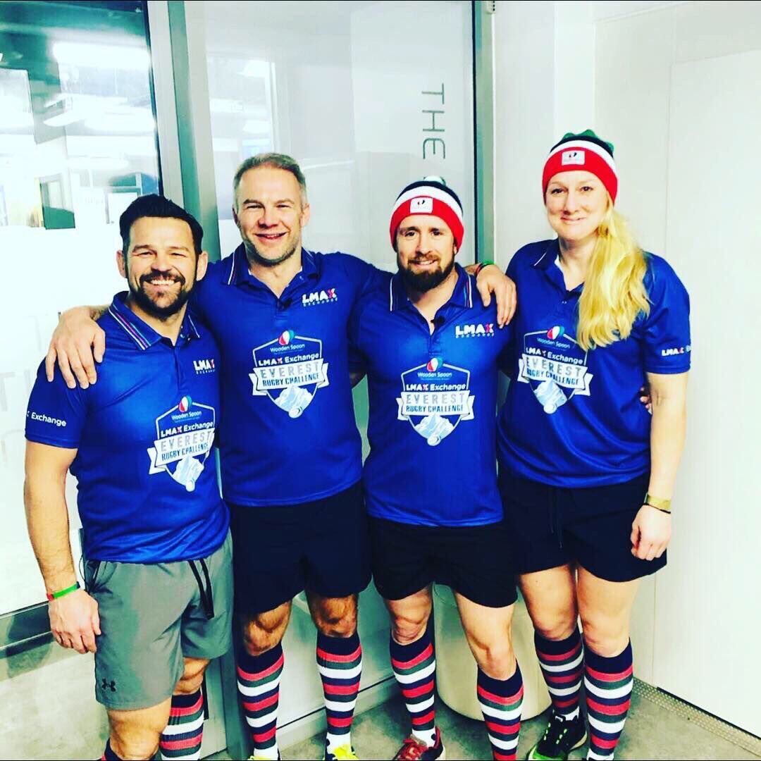 <a href="/ShaneWilliams11/">Shane Williams</a> <a href="/OlliePhillips11/">Ollie Phillips</a> <a href="/Timmytammy8/">Tamara Taylor</a> <a href="/Mearsy02/">Lee Mears</a> Climbing Mt Everest must be the most amazing feeling? But I reckon climbing it with others, helping each other along the way and holding hands together at the top is way better!! Good luck Team and Stay safe #EverestRugby