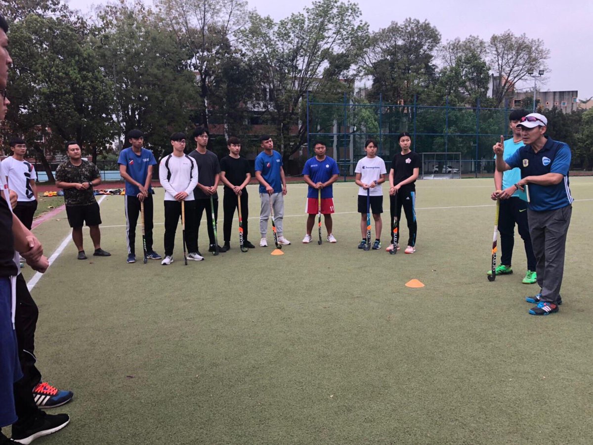 FIH_Academy's tweet photo. Busy weekend with @asia_hockey in Taiwan and Hong Kong
@SportWays @ThomasTichelman is leading in HGK and Seung Jin Yoo in TPE
With @AfrHockey @eurohockeyorg @OceaniaHockey @PanAmHockey and partners @coachlogic @NottsSport https://t.co/BqMfVNbaL8