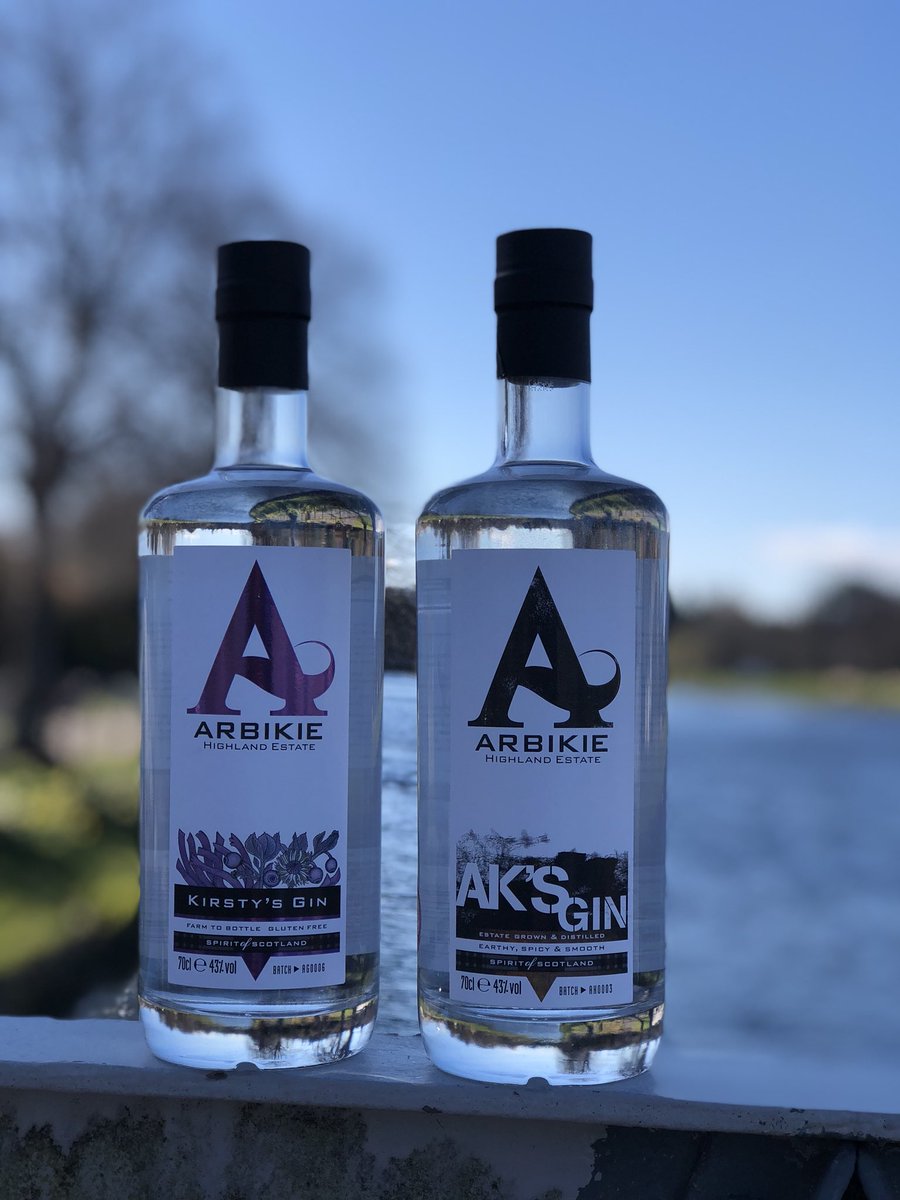 Gorgeous day in #Inverness ! Ready for ‘The Big Day Out’ @BogbainFarm with @Arbikie #arbikie #arbikiegin #gin #fieldtobottle #spiritofscotland #homegrown #kirstysgin #AKs #visitscotland