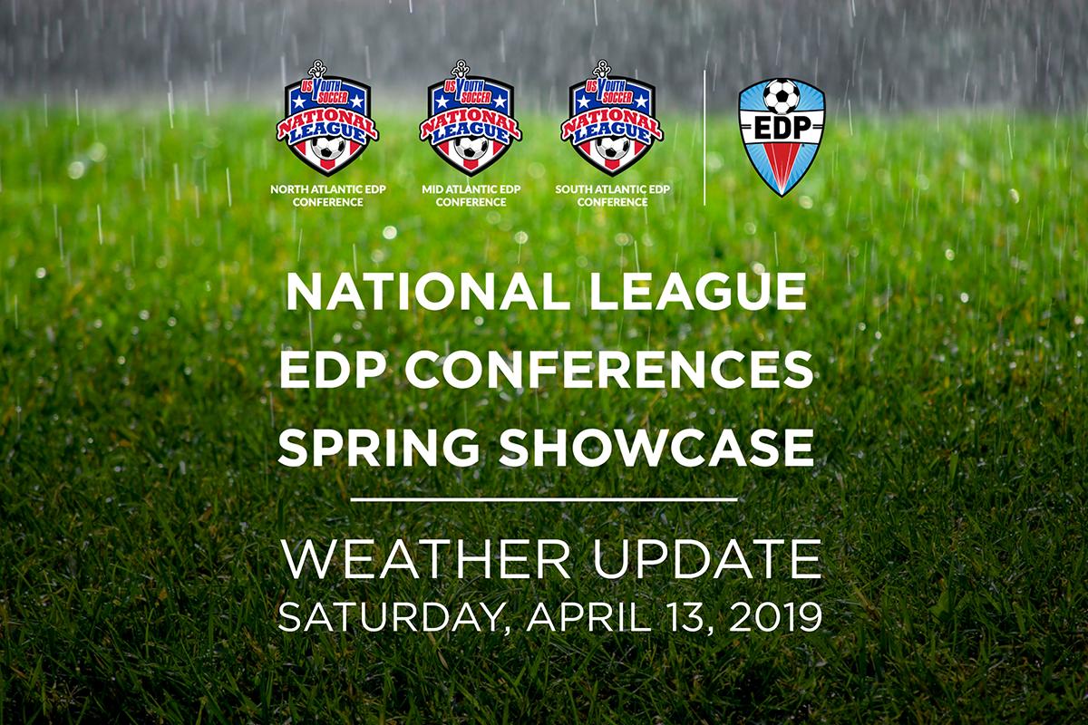 WEATHER UPDATE:  APRIL 13
All games at Tuckahoe delayed. The first game kick-off at 11AM. Games will be 60 minutes. Revised Schedule: 8:50AM at 11AM. 10:10AM at 12:10PM. 11:35AM at 1:20PM. 12:55PM at 2:40PM. 2:20PM at 3:50PM. 3:40PM at 5:00PM. 5:05PM at 6:10PM. Update at 8:30AM.