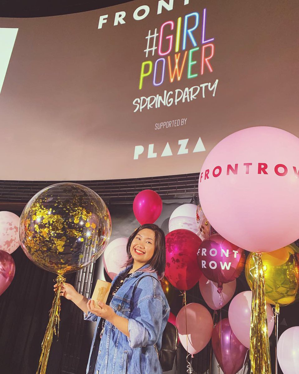 mai_bheby's tweet photo. Thank You so much @frontrowjp for inviting me to you very first Spring Party event!💖 とっても楽しかったです！ご招待ありがとうございます！💖 #Frontrow2019 #GirlPower #Springparty #PrettyinPink #フロントロウー @plazastyle https://t.co/8GWLdb8zH8