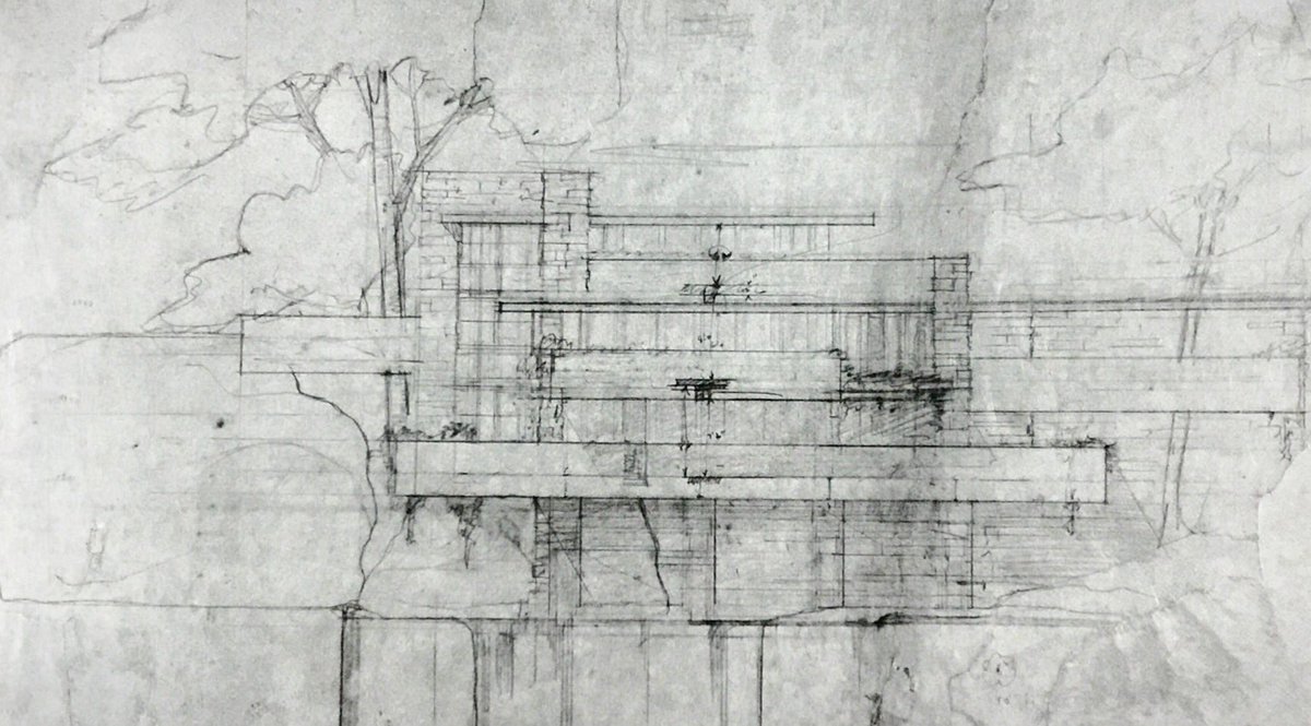 Michi No Twitter 落水荘ドローイング ミーティングbyフランクロイドライト 100x100masterhouses