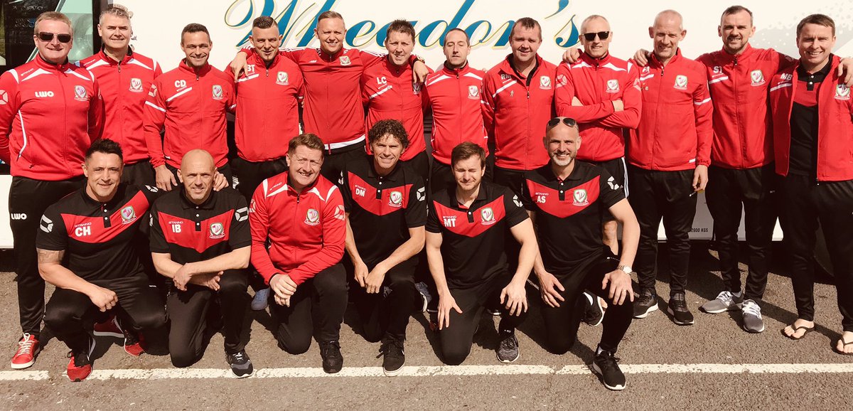 The 40s squad en route to Portsmouth for a two game weekend !