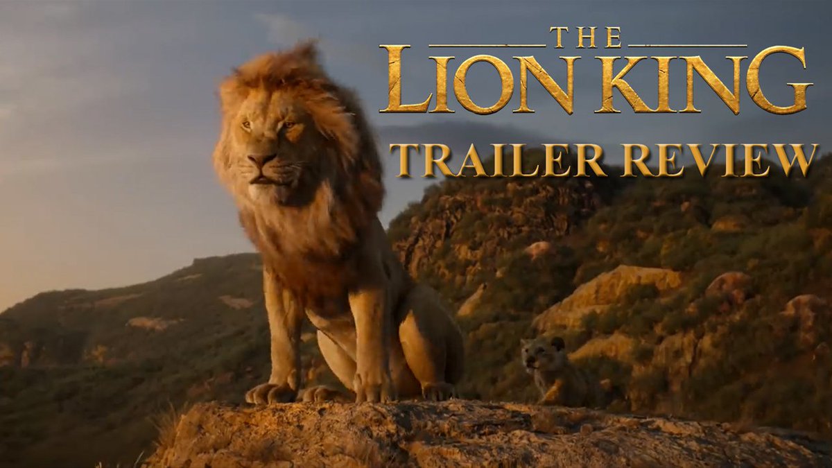 Rogue_hustle's tweet photo. Check out this new lion king trailer YouTube review
https://t.co/ZHmOlf1AvF

#LionKing #LionKing2019 #LionKingTrailer #TheLionKing #TheLionKing2019 #thelionking2019 #disney #love #instagood #photooftheday #beautiful #happy #cute #followme #picoftheday #instadaily #friends #repost https://t.co/kzmMhNv9ym