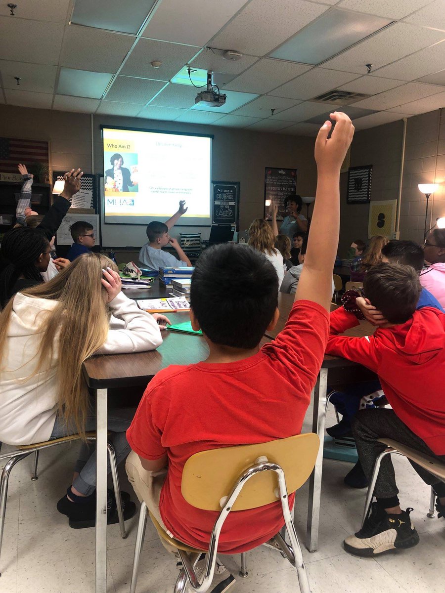 hmscommandos's tweet photo. Exciting week in Mrs. Coulter's Social Health classes! Dr. Desiree Kelly discussed with 6th grade mental health awareness, test anxiety &amp; coping skills! 8th graders completed the childcare unit to “parent" simulated infants. It appears someone found this to be quite exhausting! https://t.co/phat5VNzlS