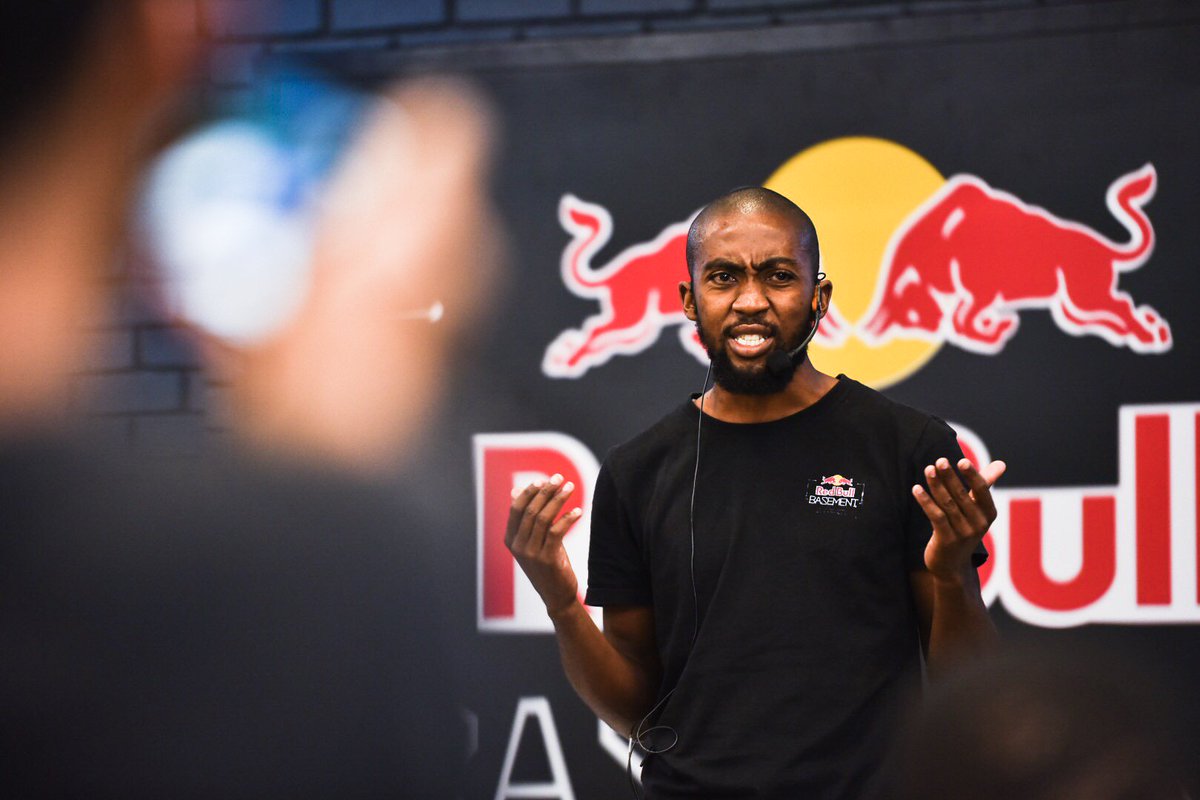 Qava the passion!!! <a href="/Nkululeko_Tunzi/">YT: RSA Ghetto Nerd</a> is a tech entrepreneur who was part of the <a href="/RedBullZA/">Red Bull South Africa 🇿🇦</a> Basement Residency programme last year #redbullbasement 

📷 <a href="/MpumeleloMacu/">Mpumelelo Macu</a>