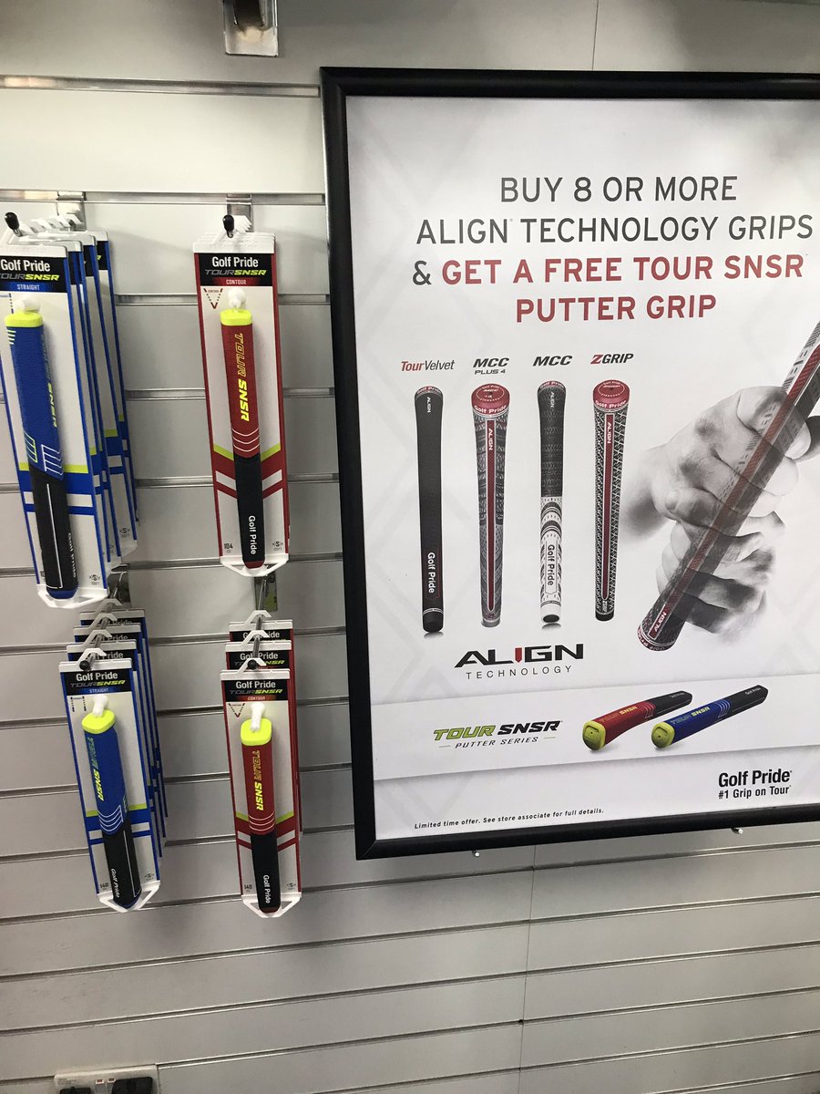 m_brooks_golf's tweet image. Fantastic offer @Pumpherstongolf pro shop from @golfpridegrips and @TGI_Golf save £30 per set of 8 or more Align Technology grips #newseasonnewgrips #mastersweekend #lovegolf