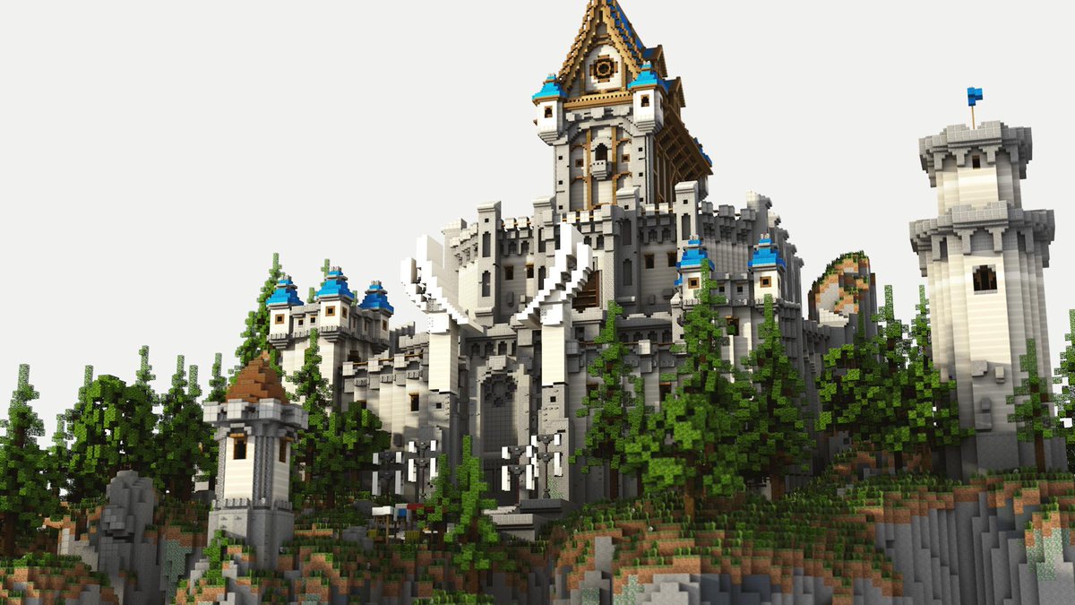 Huntykk's tweet image. Today I present you my newest creation created on @BuildersRefuge called "Heaven's outpost".

@PlanetMinecraft: planetminecraft.com/project/heaven…