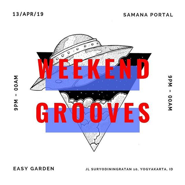 Weekend Grooves by @samanaportal tonight!
#easygarden #eventjogja #jogjaevent #eventjogjakarta #eventyogyakarta #nongkrongjogja #jogjanongkrong #hangoutjogja #cafejogja #jogjaparty #partyjogja #djjogja #jogjanightlife #jogjamalam bit.ly/2UMmsRR