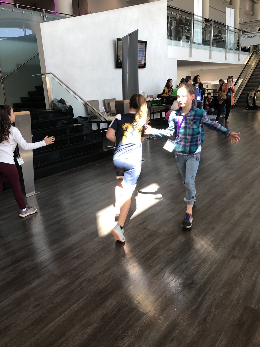 #BPLC19 @HighlanderInst <a href="/Hampden_Meadows/">Hampden Meadows</a> <a href="/bps_ri/">Barrington Public Schools</a> <a href="/SplatHQ/">Splat HQ</a> Ss excited to show that coding can be active &amp; fun!