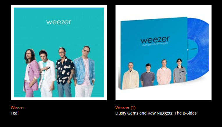 O2AcademyBrix's tweet photo. Picking up any @Weezer #RSD19 releases?! Send us a photo of your Weezer records to win a pair of tickets to their show here 29th June! π Ends 5pm 14/4 T&C's: https://t.co/YA3whzVnQC @RSDUK #O2AcademyRSD https://t.co/f9EpPoGKDF