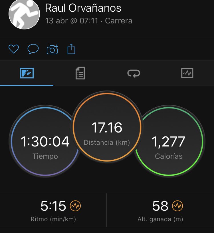 gigioorva's tweet photo. 3 semanas para la el Medio Maratón, primer objetivo rumbo al @MaratonCDMX, muy buen entrenamiento hoy #CorrerComoFormadeVida #NVPRunningClub #Run4Peace @NVPMexico https://t.co/v8YWjIFqlg