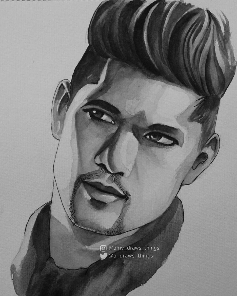 a_draws_things's tweet photo. Magnus Bane watercolour study
[ @HarryShumJr ]

#art #painting #magnusbane #harryshumjr #Shadowhunters #shadowhuntersart https://t.co/IxWbJ20gYy