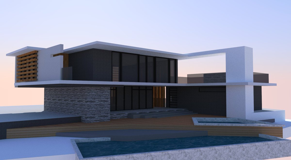 I recently finished a #sketchup house. 🏠
New #minecraft builds are comming really soon!