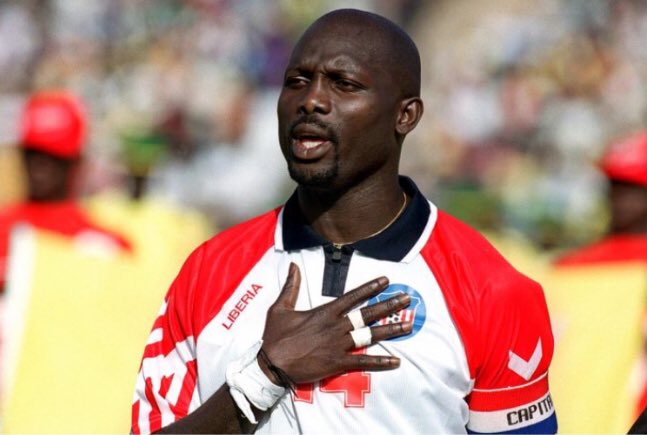 Gérard « Gécoco » Mulumba, George Weah, Guy Loemba & Théophile Mulumba