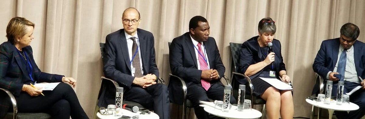 #Washington , happening now in D. C forum on nutrition in burundi. Discussion panel. Burundi Finances Minister <a href="/DrDomitieN/">Domitien Ndihokubwayo</a> with other parters