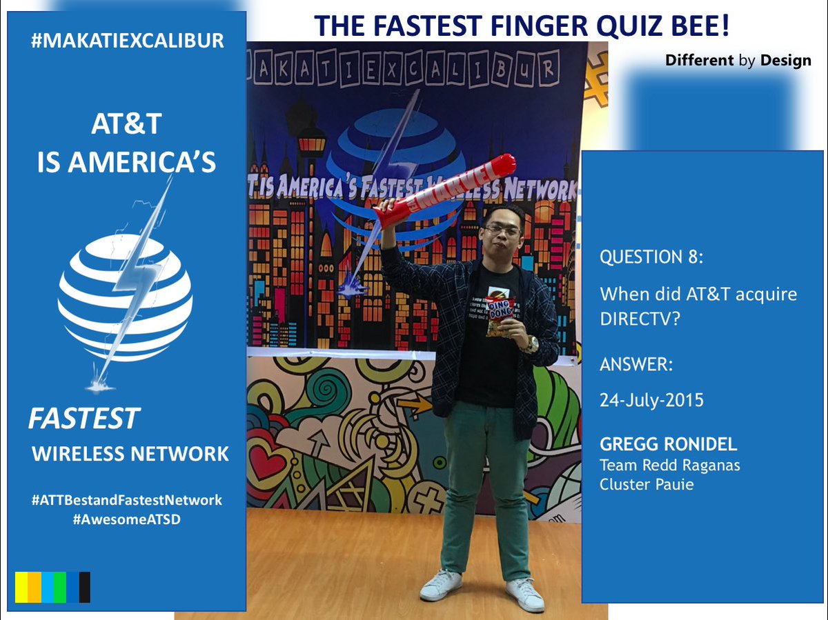 MakatiExcalibur's tweet photo. (2): presenting the 10 #MakatiExcalibur Fastest Finger Quiz Bee Winners! All of these brainiacs get to pick their prize from the GroZEEry! Congratulations, y’all!
#ATTBestandFastestNetwork #AwesomeATSD https://t.co/iJfAFtvtsQ