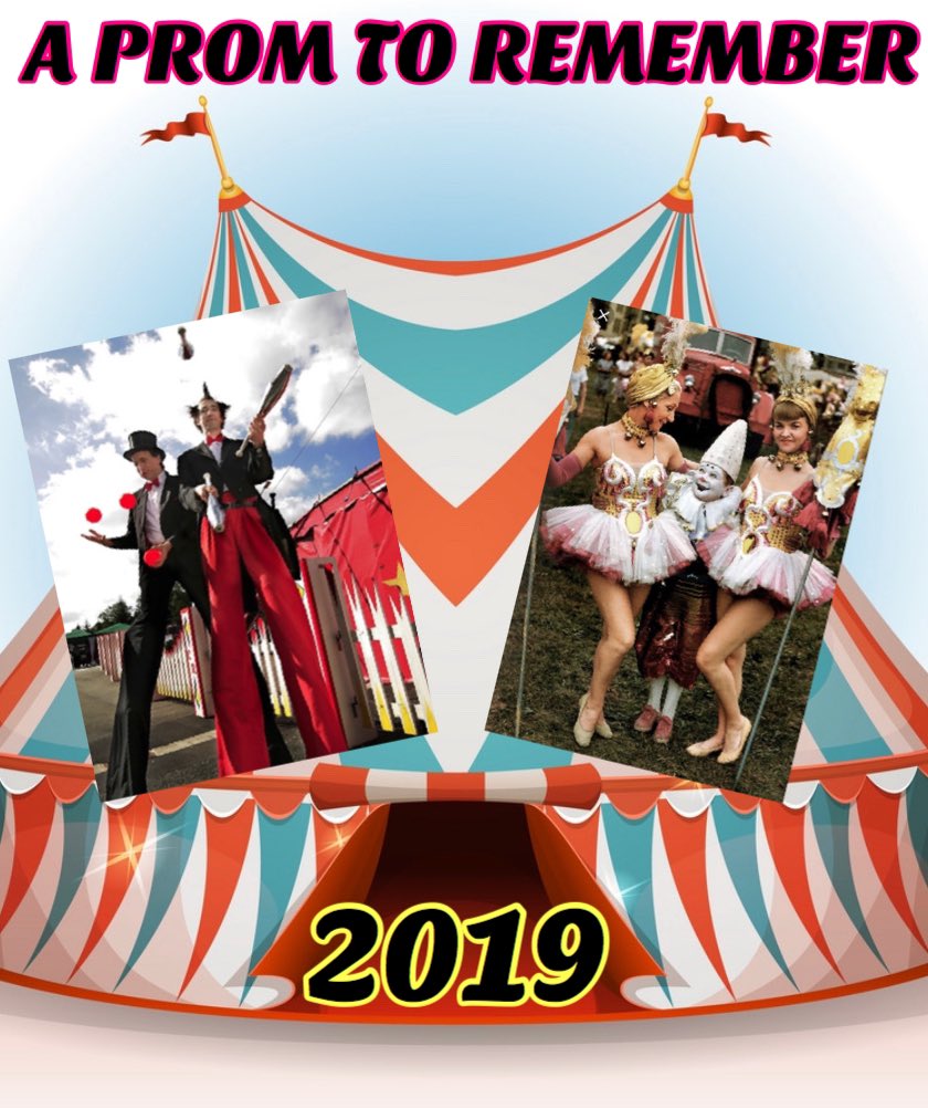 FTLPROM's tweet photo. πͺπ π€ΉββοΈ ππͺπ€ΉββοΈπ πͺ
βVINTAGE BIG TOPβ
is the theme for #APTR2019!!! It will be #TheGreatestProm on earth!!!! π€©π https://t.co/LknhDGgZBQ