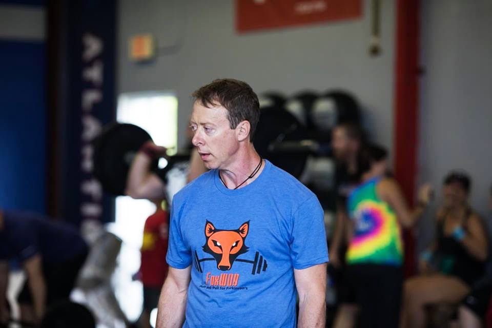 ParkinsonDotOrg's tweet image. Jeff Livingston was diagnosed with Parkinson's at 35. 5 years ago he discovered @CrossFit. Jeff says the high intensity movements help him feel better and the community gives him a sense of belonging. The April 27 #WOD will raise funds to #beatPD buff.ly/2OGP2yh