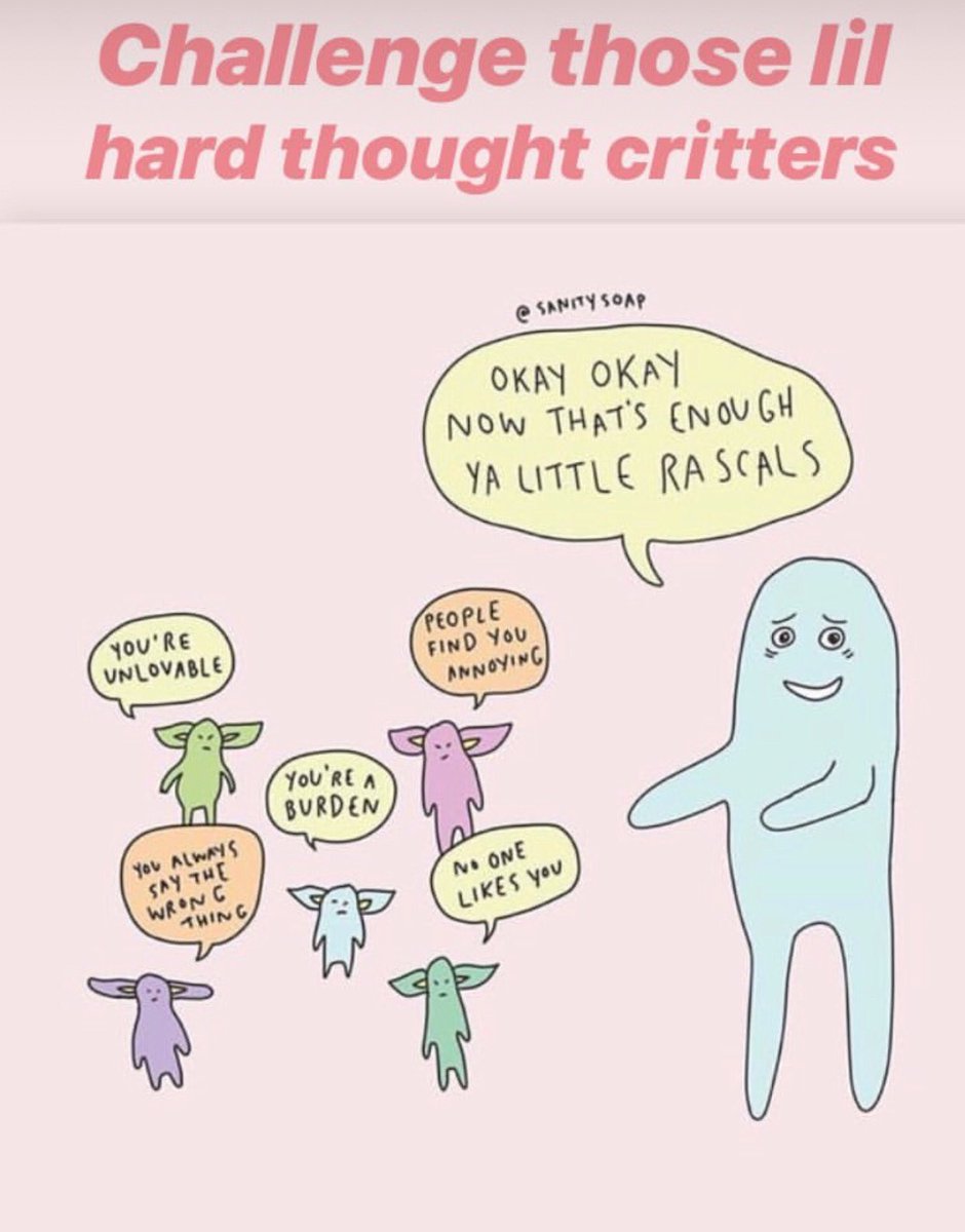LeenaAugimeri's tweet photo. Sharing a post from @TinaDalBianco1 who leads our #SNAP (#StopNowAndPlan) #Youth #Leadership #Girls #program @SNAP_CDI ~ important to challenge our #HardThoughts and replace them with realistic and helpful #CoolThoughts ~ #mentalhealth #wellbeing #kidscantwait https://t.co/NjcftHGjzw