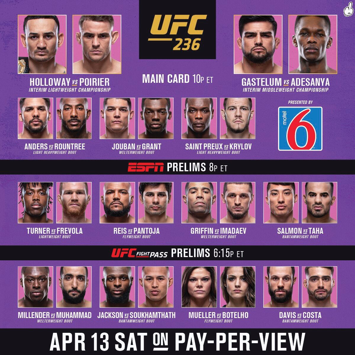 UFC 236 UFC 236