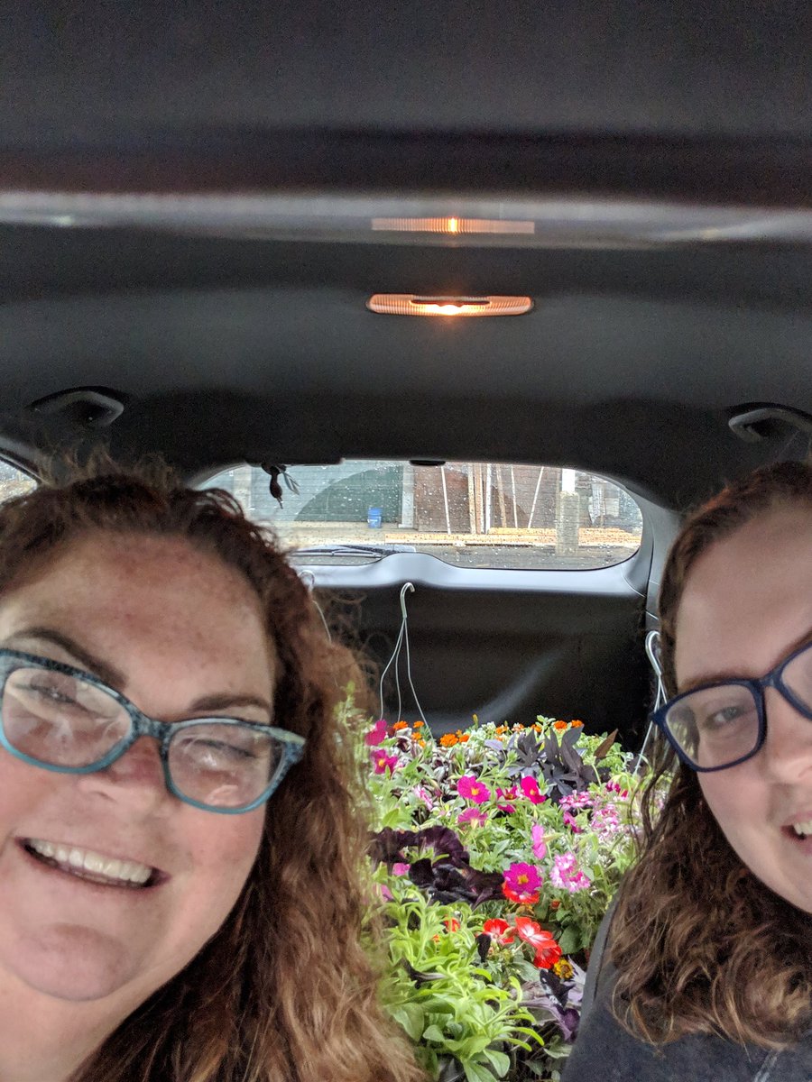 ncross_cte_nc's tweet photo. Mom/daughter plant shopping spree!!! @RandlemanFFA @PGHS_FFA and @ERWildCatFFA all have beautiful plants. And THS, WHS, and  SWRHS will open their #FFA Plant Sales soon! #CTEblooms #CTEforNC @CTE_Randolph https://t.co/fi0q2xxmTc