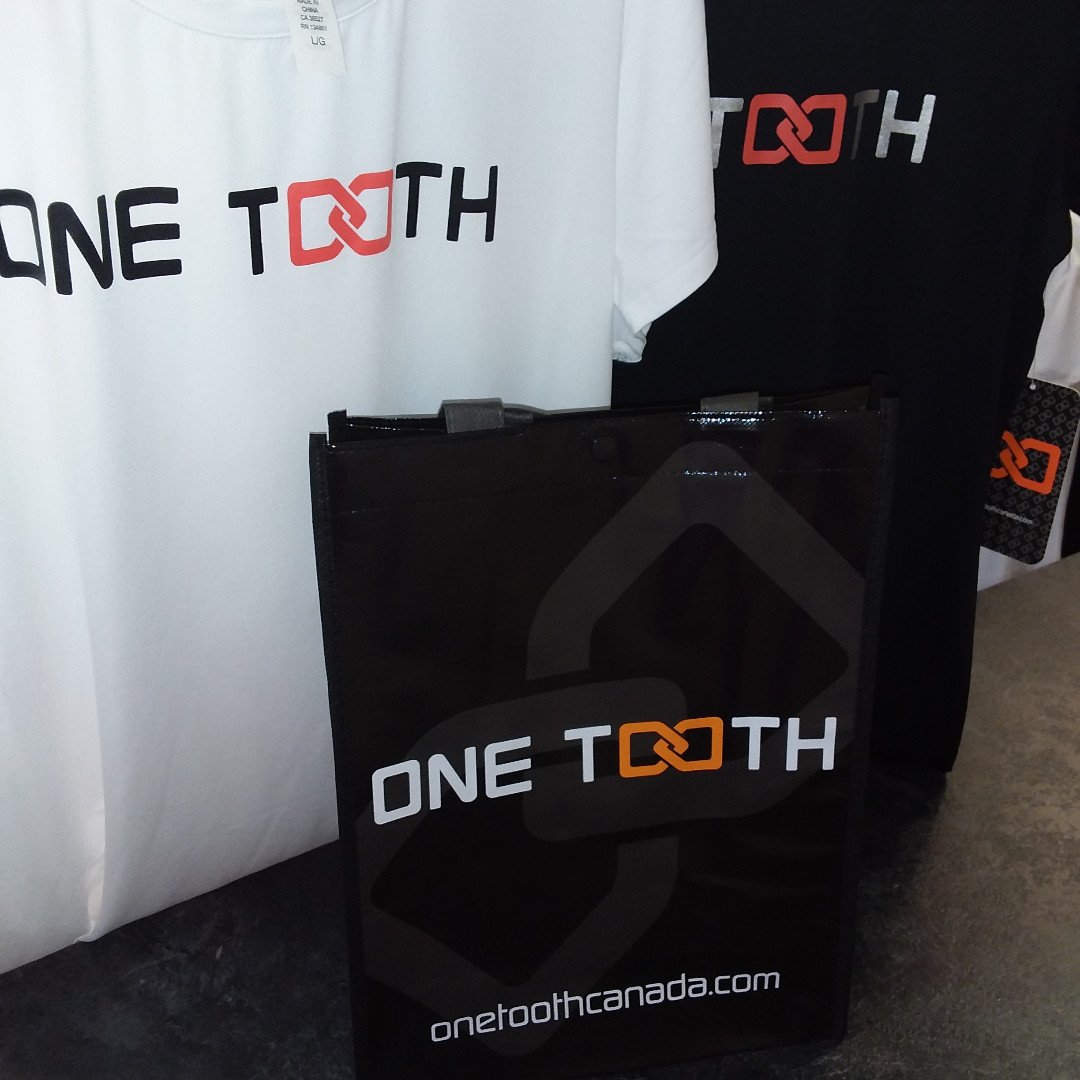 Flash sale! Bring in your One Tooth bag to get an extra 10% off already drastically reduced prices! Between noon and 2PM only today! 🔥⚡️🌞 #yql