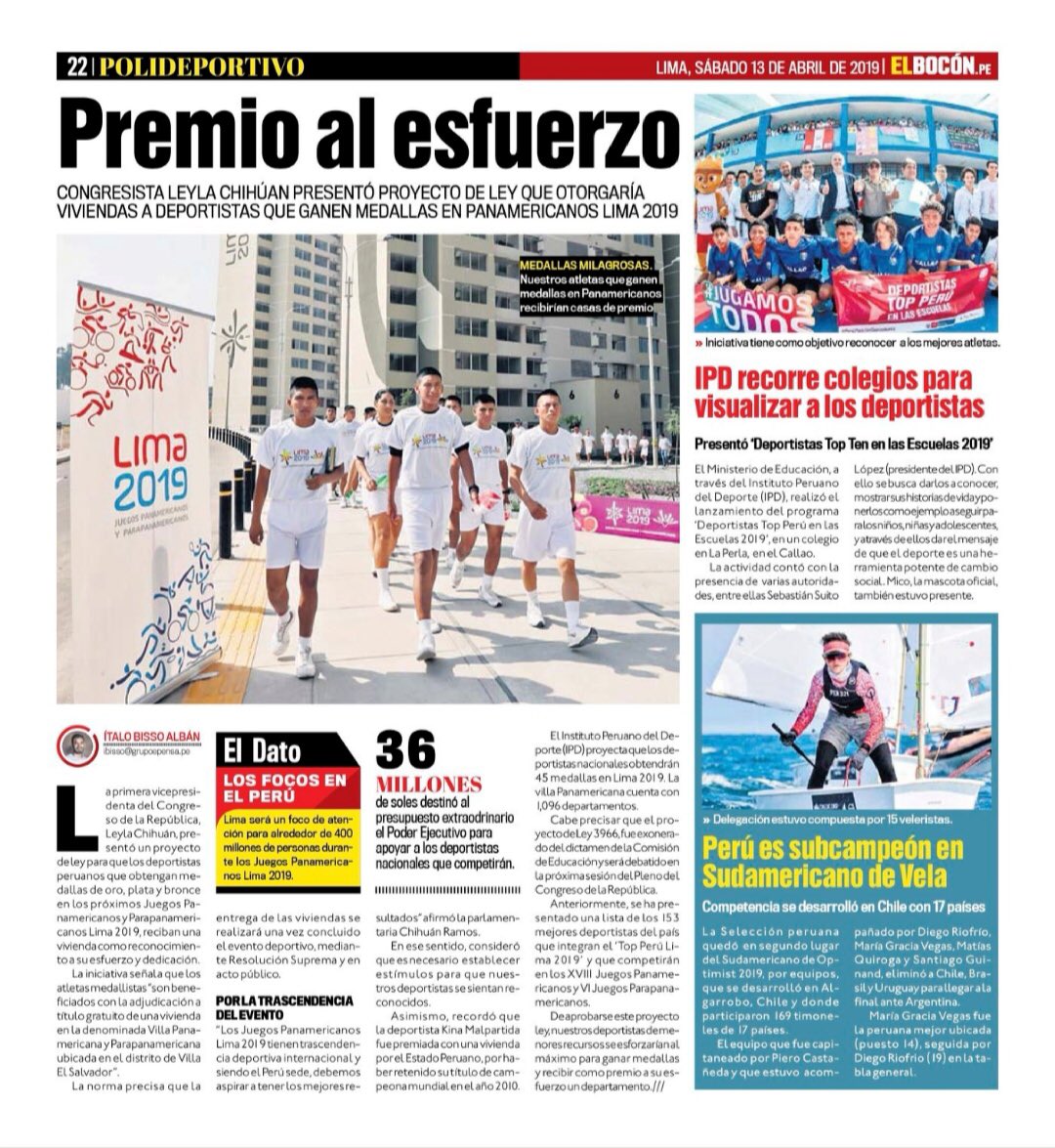 GianniDelucchi's tweet photo. Excelente!!! Felicitaciones @LeylaChihuan https://t.co/8YBvtZTCDc