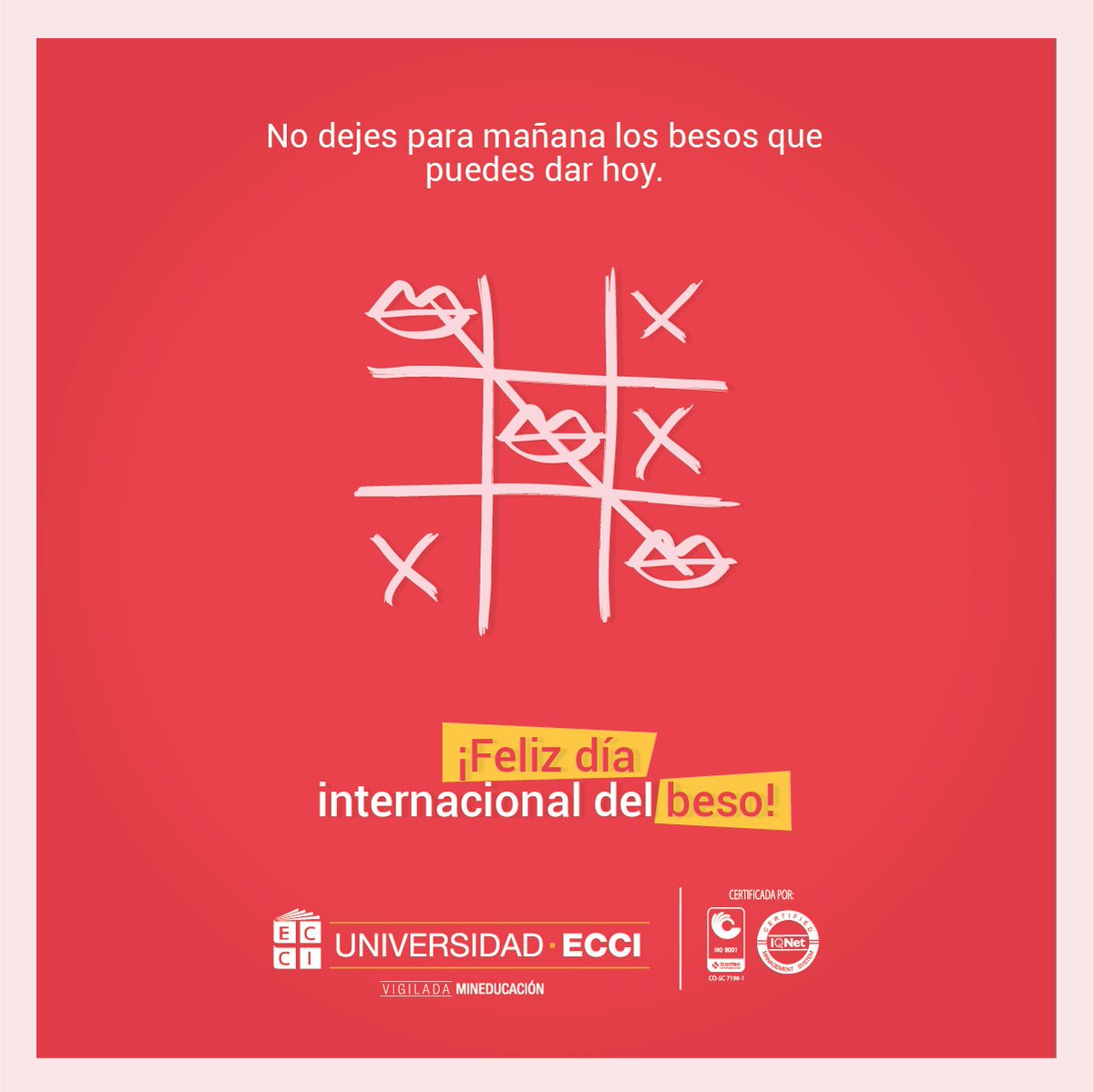 EcciVirtual's tweet photo. "La decisión del primer beso es la más crucial en cualquier historia de amor, porque contiene dentro de sí la rendición." - Emil Ludwig.

#FelizDíaDelBeso #Besos #Internacional
#ClicVirtual https://t.co/BkpIV04FdI